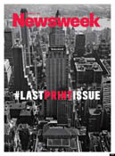 Copertina ultimo numero Newsweek