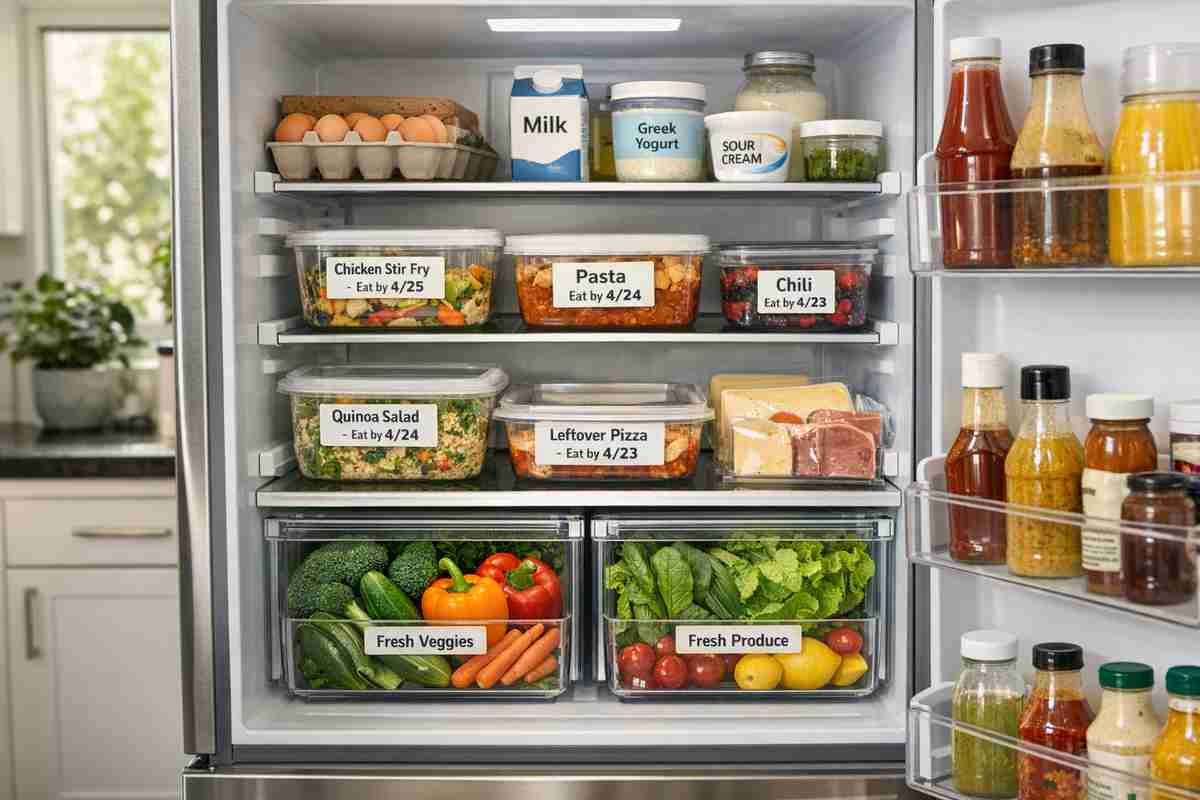 Meno sprechi in cucina: usare il frigorifero per salvare cibo e denaro
