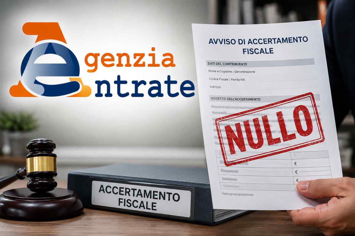 Agenzia delle Entrate quando l'accertamento risulta nullo LSDI.it
