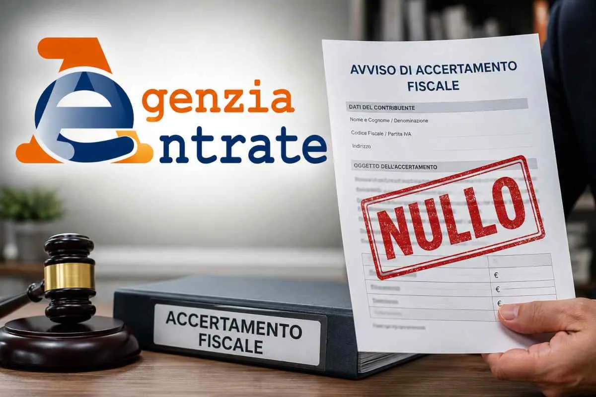 Agenzia delle Entrate quando l'accertamento risulta nullo LSDI.it