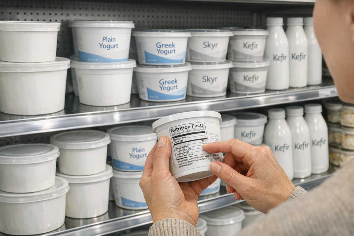 Come leggere l’etichetta di yogurt greco, skyr e kefir al supermercato