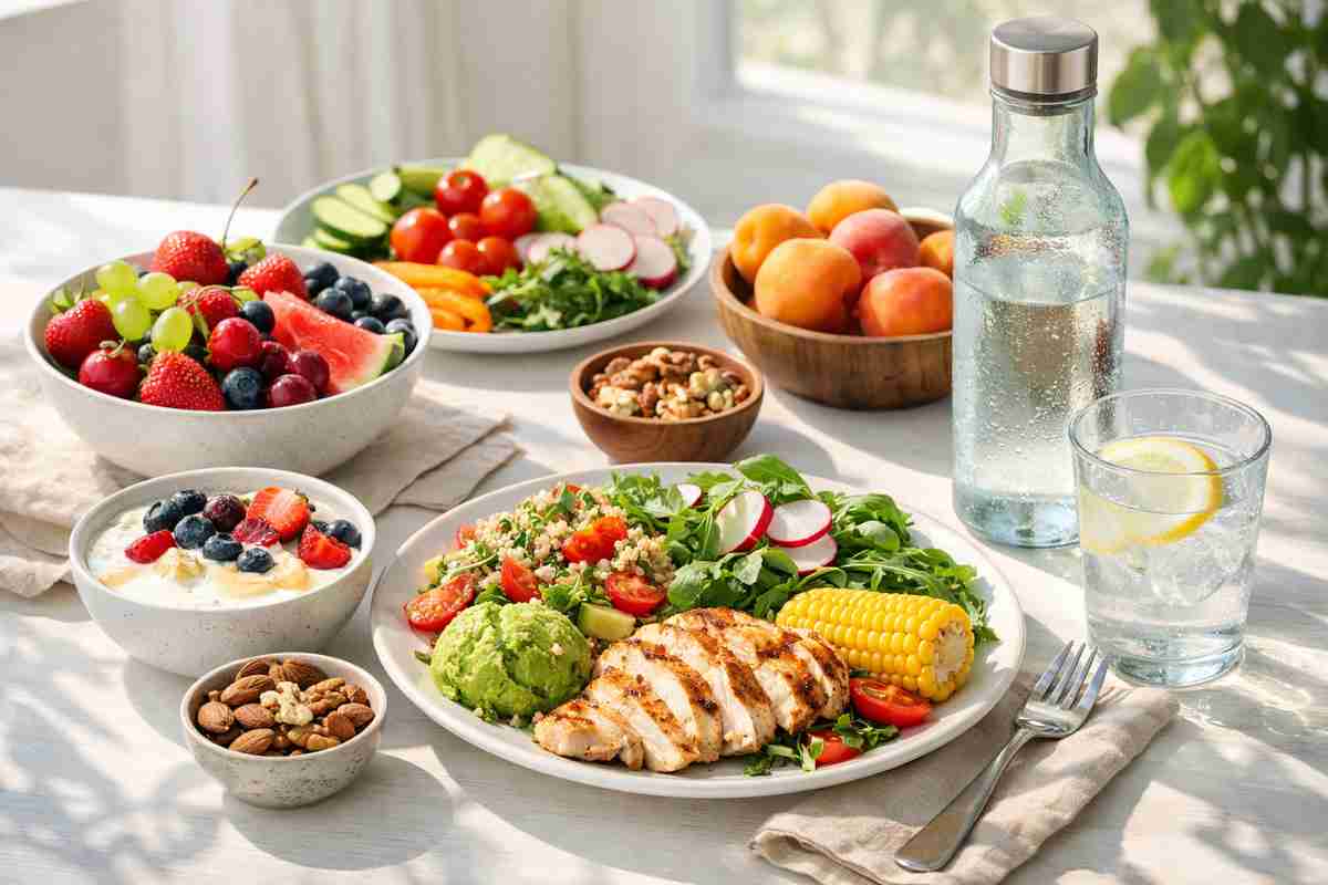 Cosa mangiare quando fa caldo: la guida pratica per l’alimentazione estiva