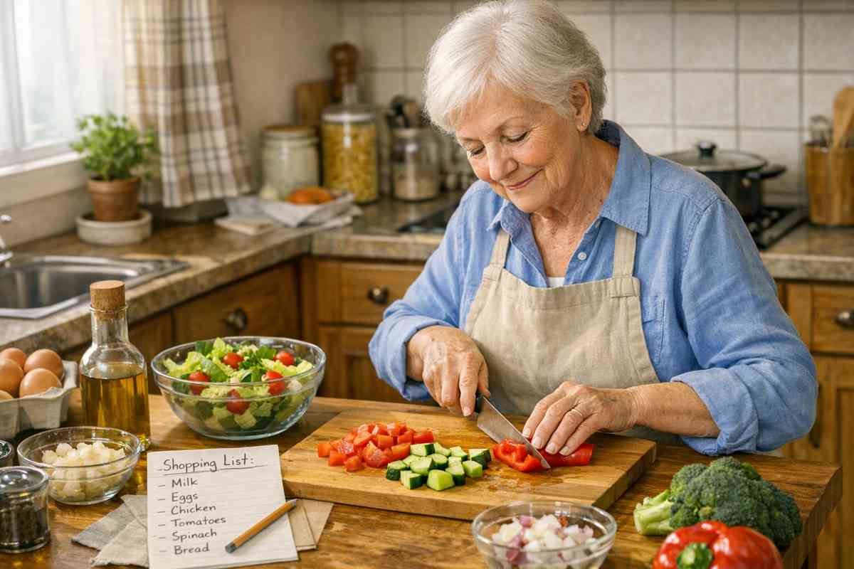 Cucinare in casa dopo i 65 anni: cosa dice davvero lo studio sul rischio di demenza ridotto