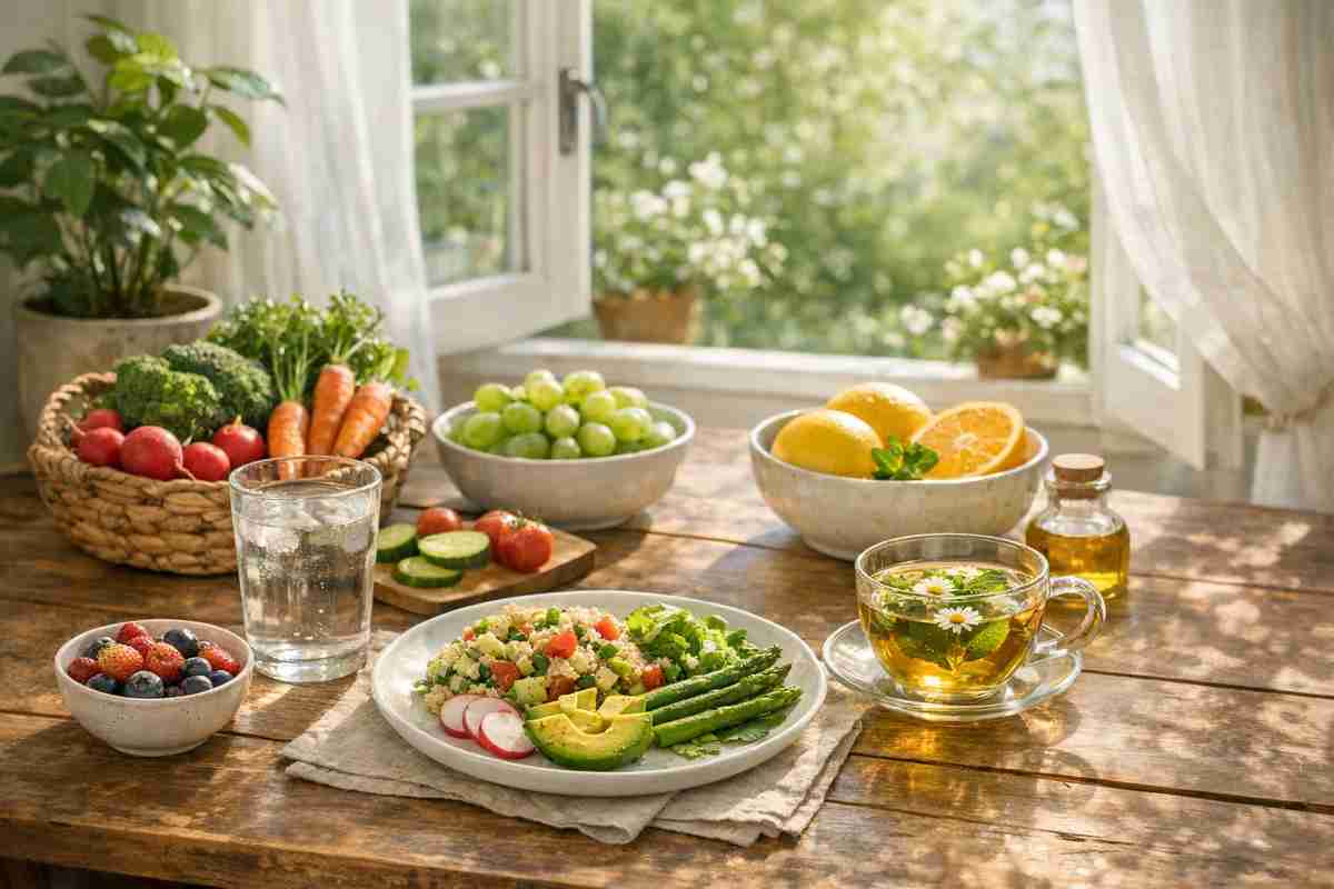 Detox di primavera: come alleggerire corpo e mente in modo realistico