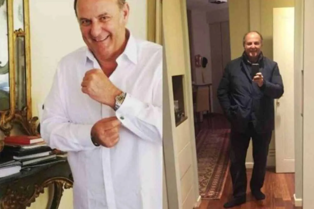 Scorci della casa di Gerry Scotti a Milano