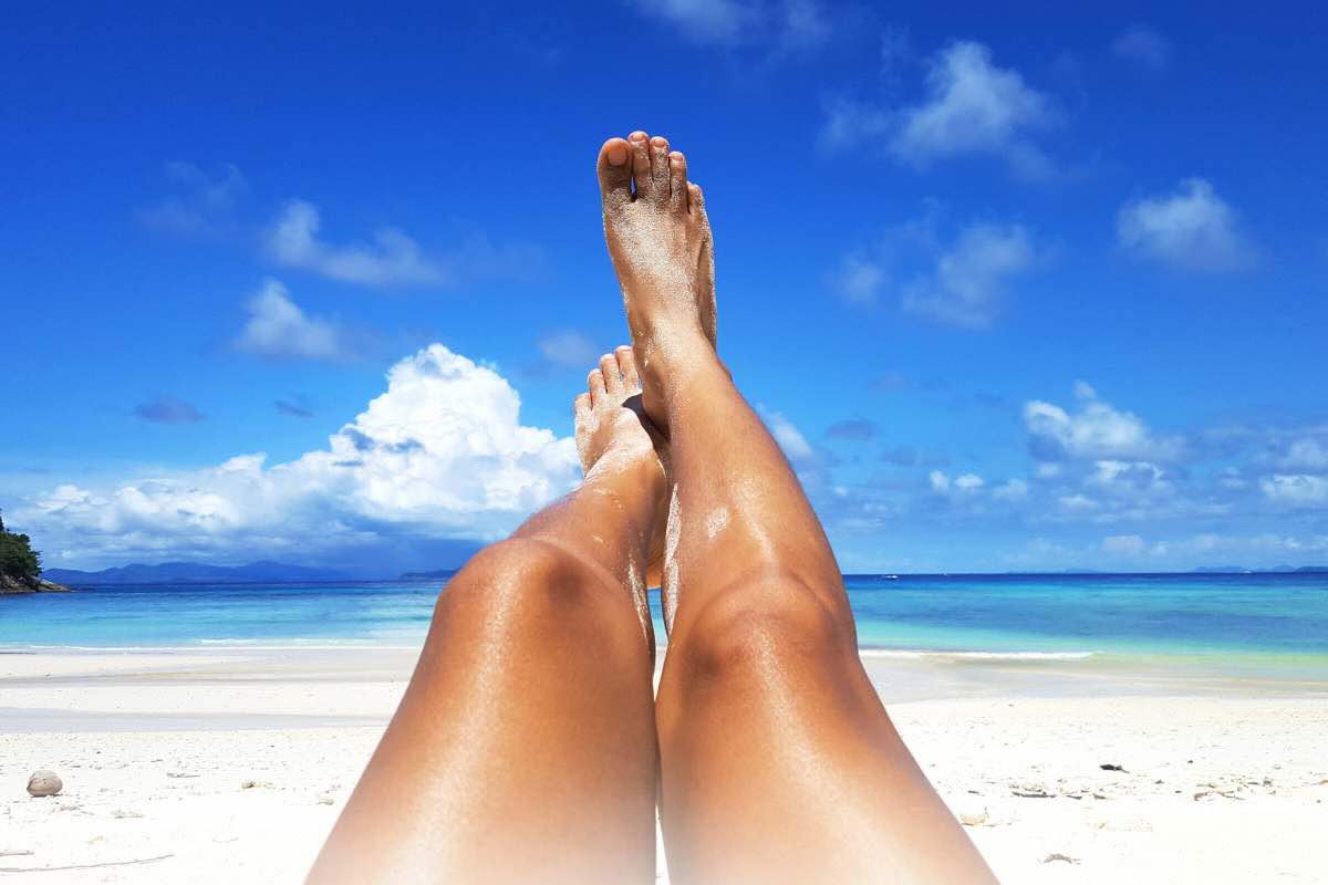 Preparare pelle all'abbronzatura