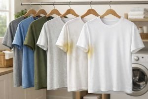 Tessuti e sudore: perché alcune magliette trattengono più macchie e odori