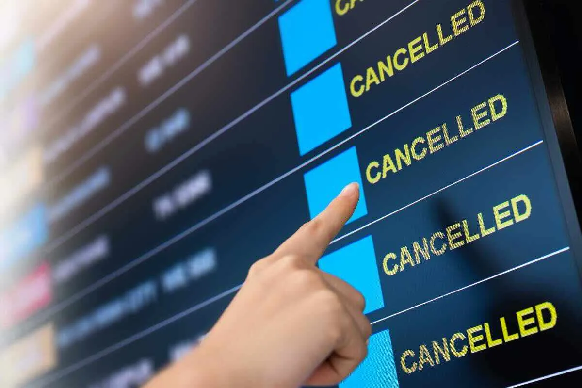 Volo cancellato diritti del viaggiatore