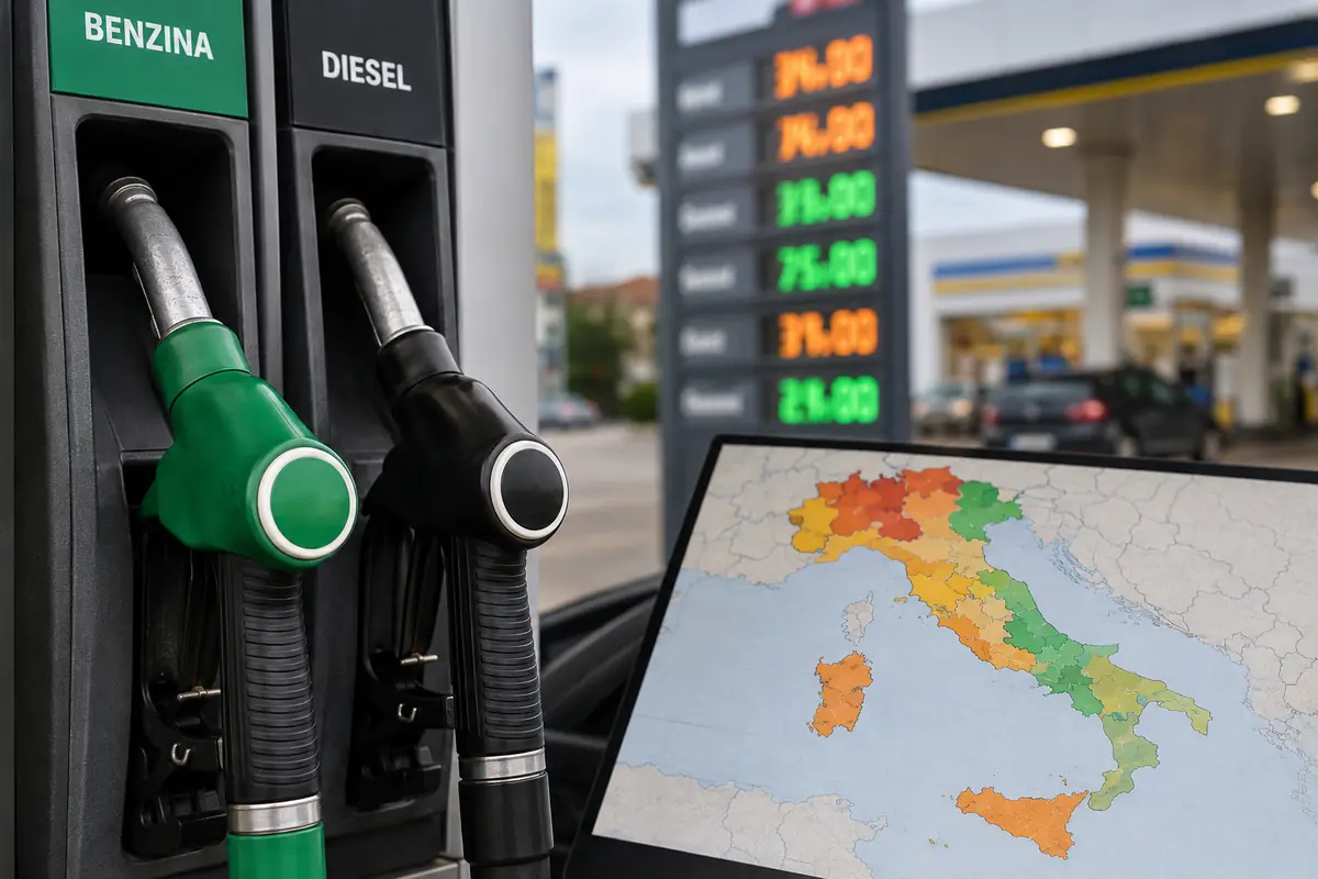 Prezzi di benzina, diesel ed energia collegati alle tensioni internazionali