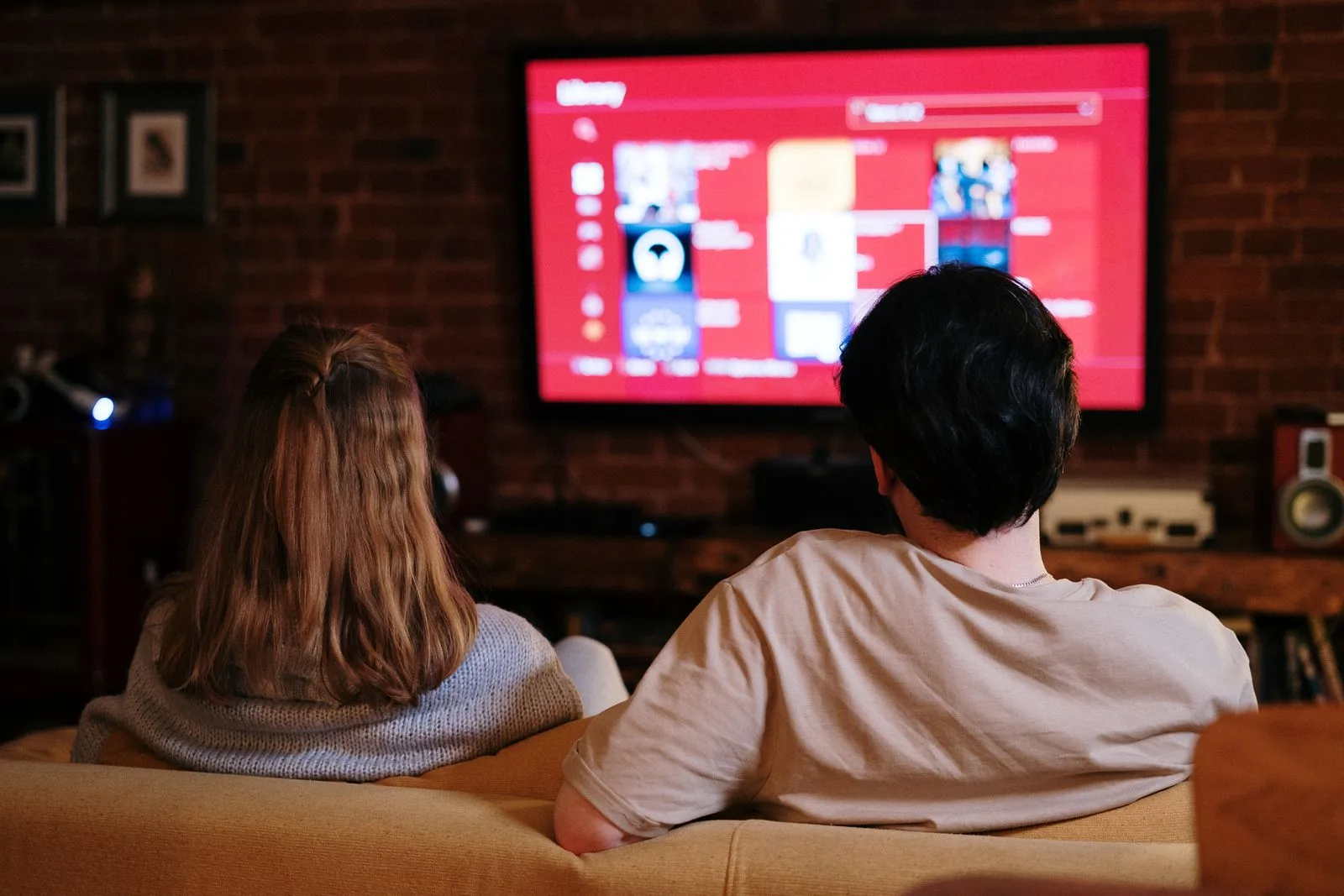 Studio televisivo per notizie del mattino