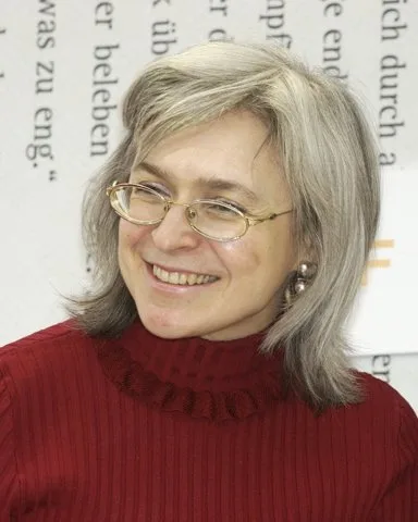 Anna Politkovskaja nel 2005