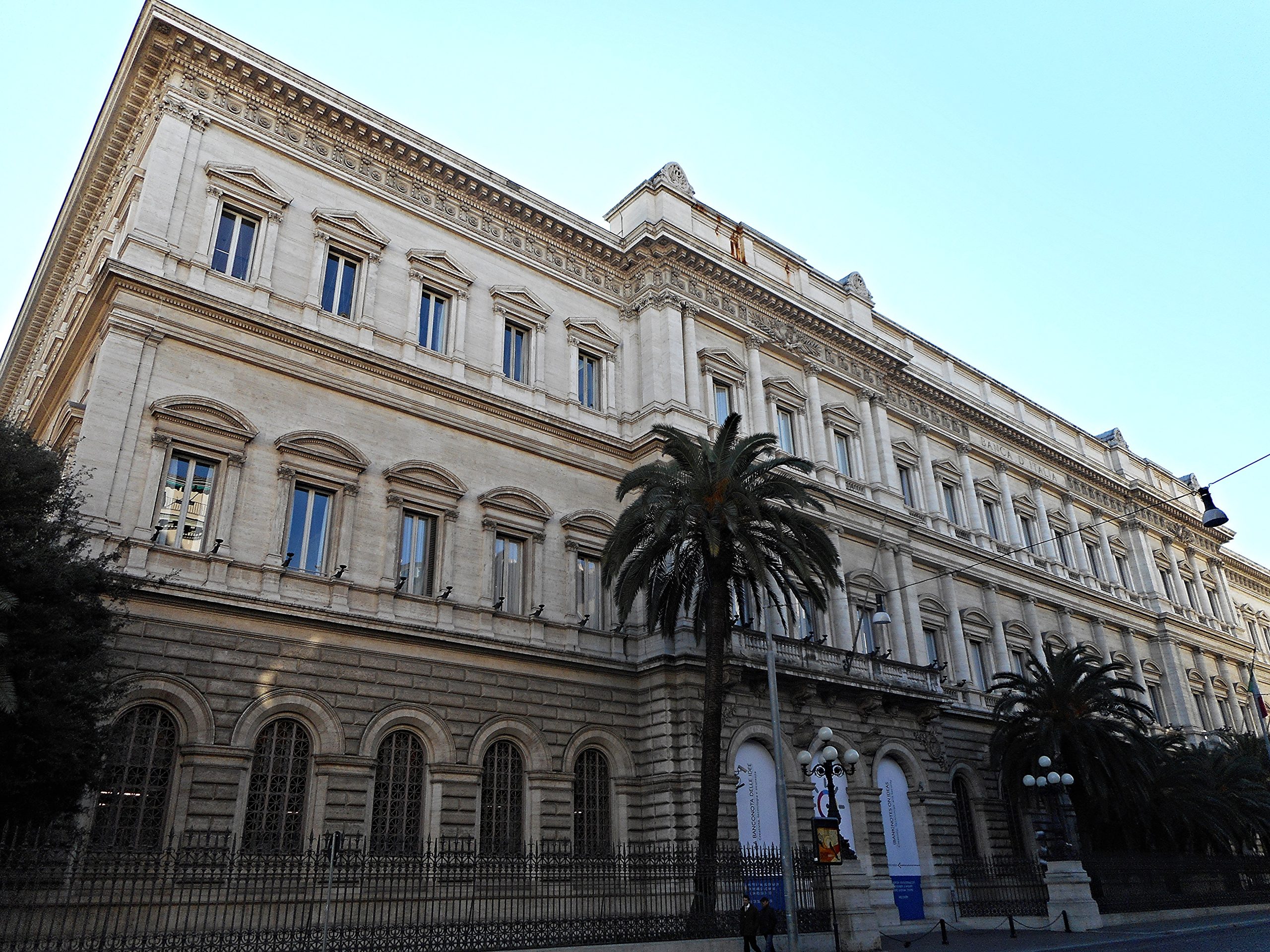 Palazzo Koch, sede della Banca d’Italia a Roma