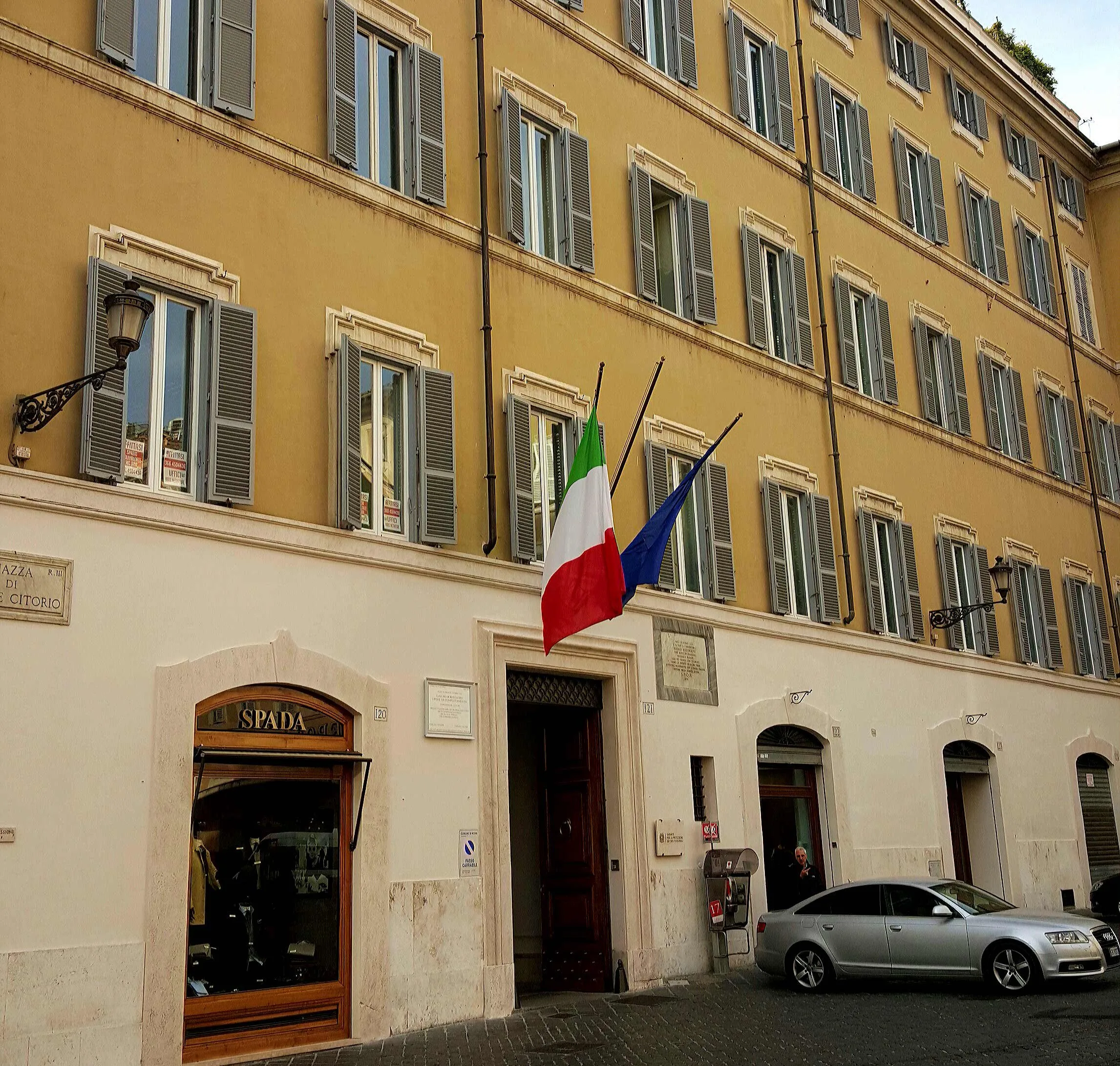 Sede romana del Garante per la protezione dei dati personali