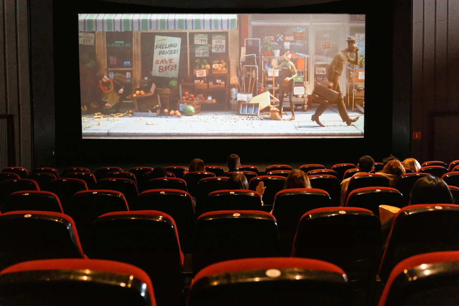 Sala cinematografica, immagine di contesto per film in uscita nel weekend