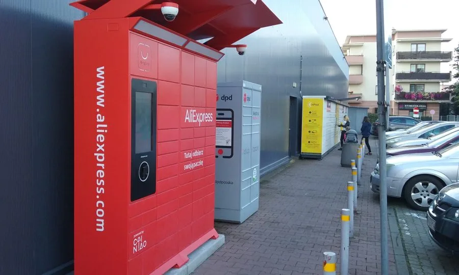 Punto di ritiro pacchi AliExpress in Polonia