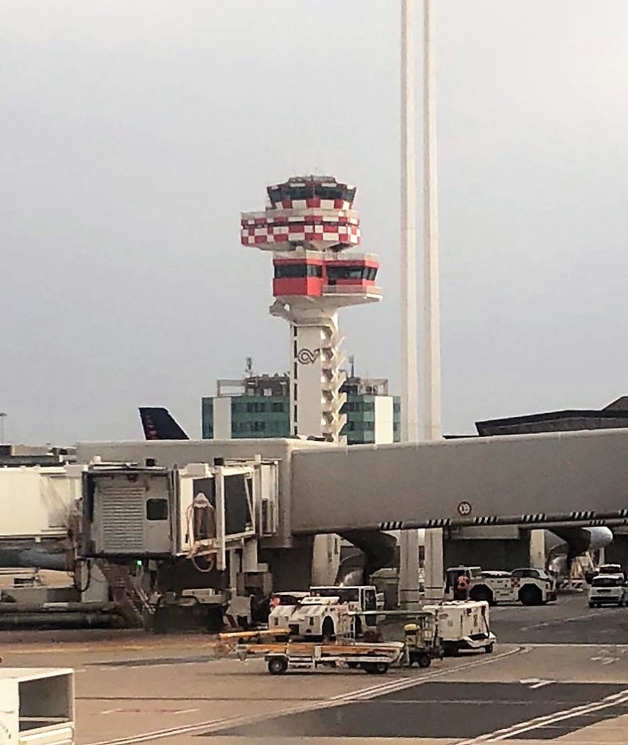 Torre di controllo ENAV all'aeroporto di Roma Fiumicino