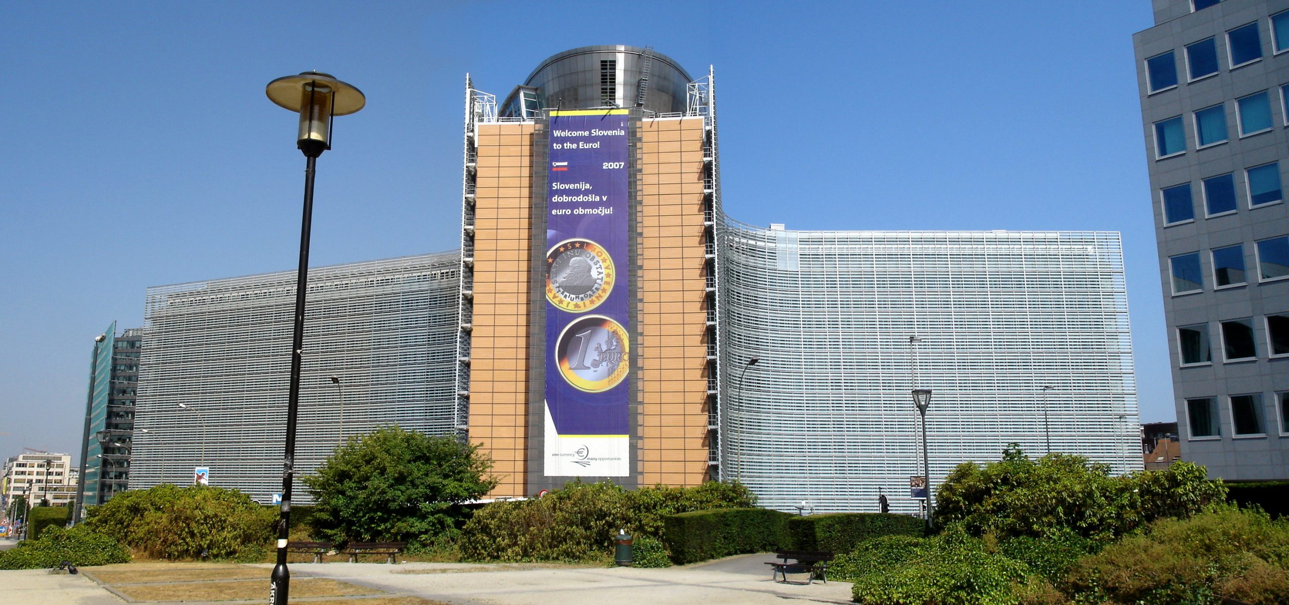 Il palazzo Berlaymont della Commissione europea
