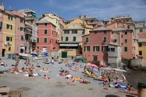 Spiaggia di Boccadasse a Genova