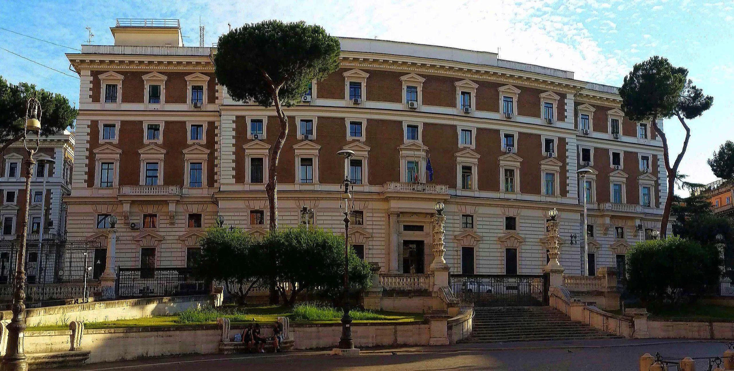 Palazzo del Viminale a Roma sede del Ministero dell Interno
