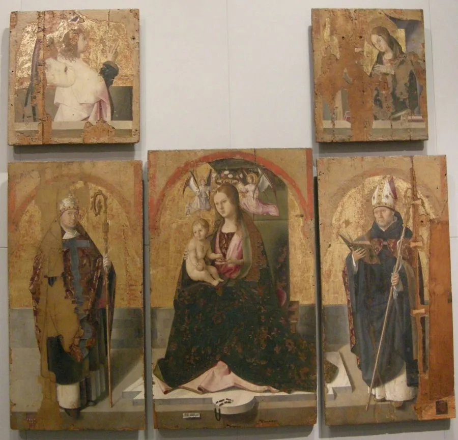 Polittico di San Gregorio di Antonello da Messina al Museo regionale di Messina