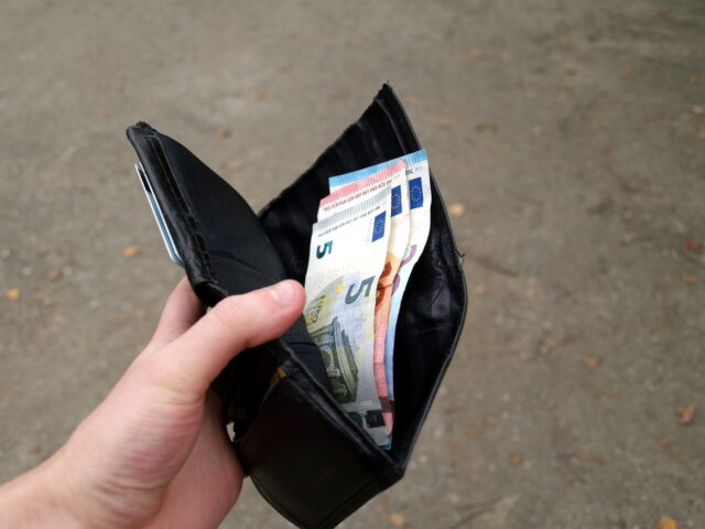 Euro in un portafoglio