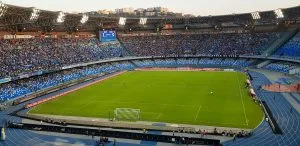 Lo stadio Diego Armando Maradona, casa del Napoli