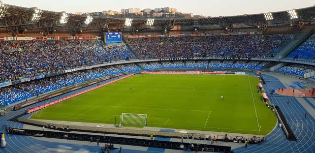 Lo stadio Diego Armando Maradona, casa del Napoli