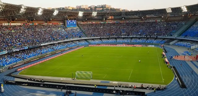 Lo stadio Diego Armando Maradona, casa del Napoli