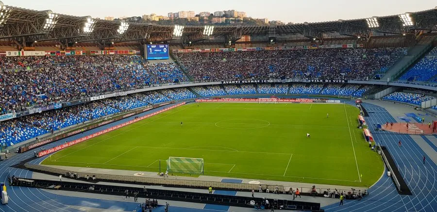 Lo stadio Diego Armando Maradona, casa del Napoli