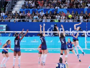 Azione dell’Italia nella pallavolo femminile internazionale