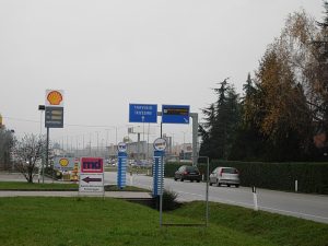Tratto della SS13 Pontebbana