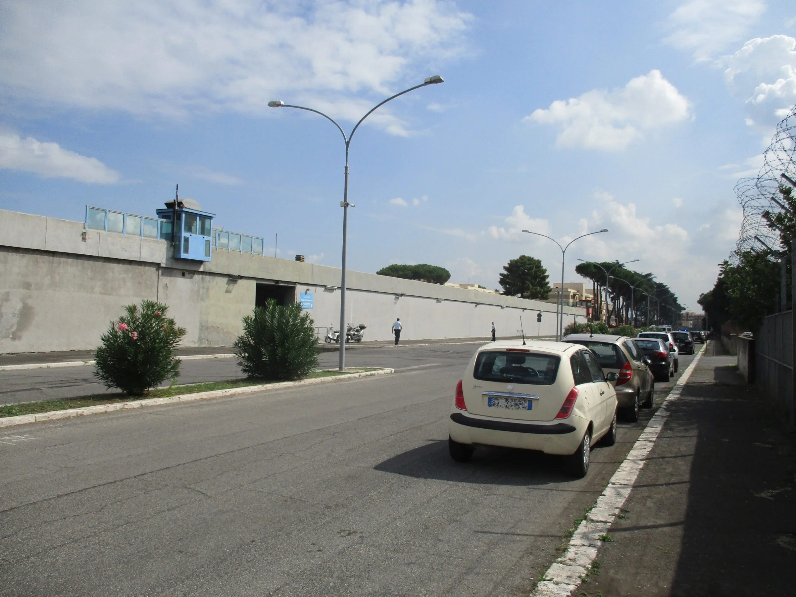 Carcere di Rebibbia a Roma, sede dell’interrogatorio di garanzia