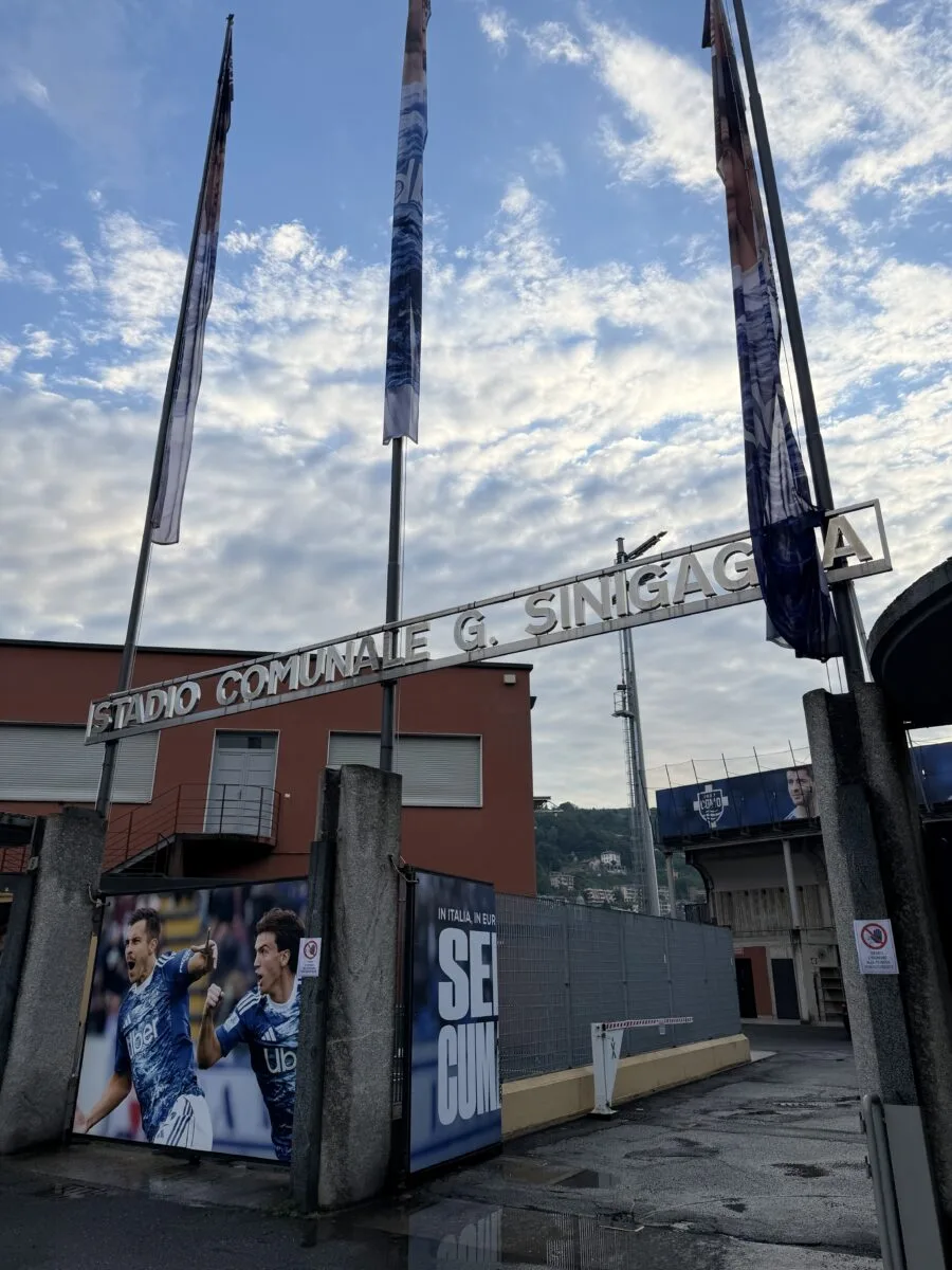 Ingresso dello Stadio Giuseppe Sinigaglia di Como