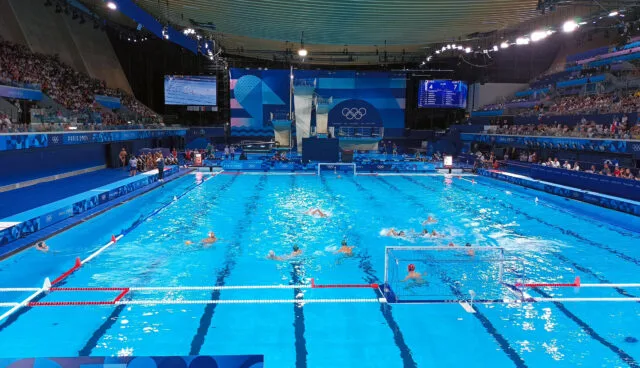 Pallanuoto Italia Montenegro azione