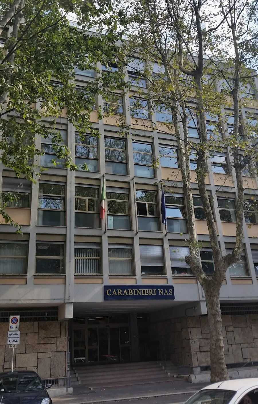 Sede dei Carabinieri NAS a Roma