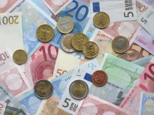 Credito consumo euro banconote monete