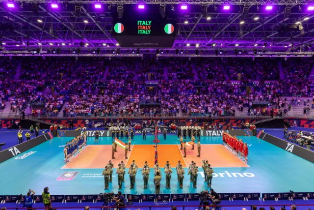 Italia danimarca palavela eurovolley