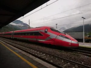 Frecciarossa 1000 alla stazione di Bolzano