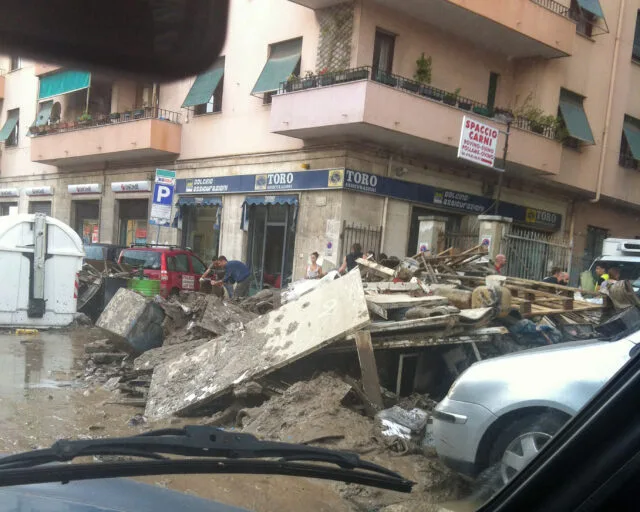 Danni da alluvione urbana in Italia