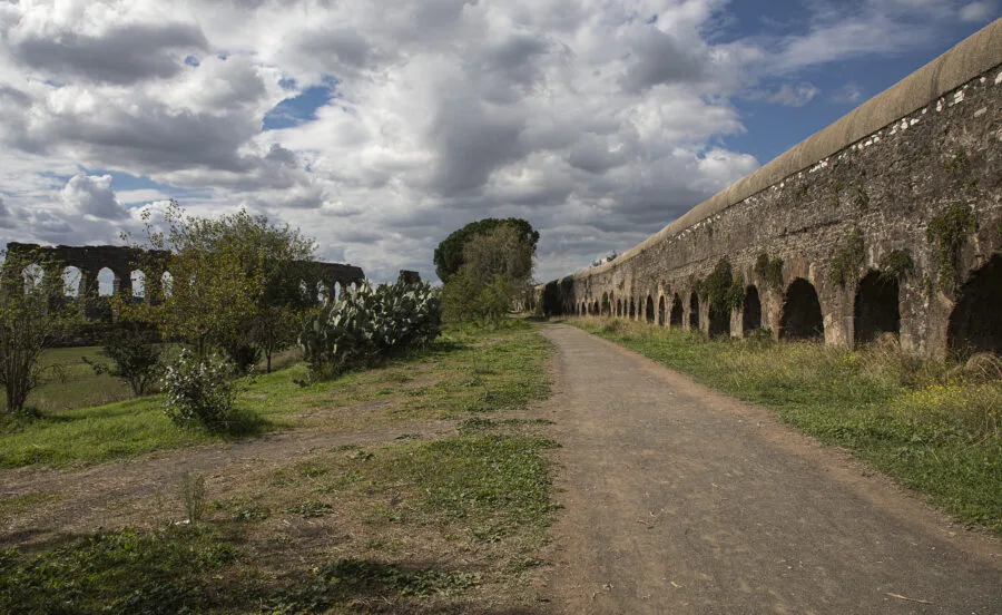 Il Parco degli Acquedotti a Roma, luogo dell agguato a Fabrizio Piscitelli