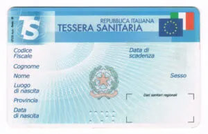 Tessera sanitaria italiana