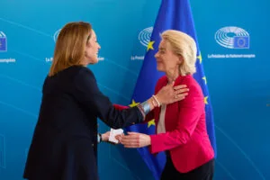 Ursula von der Leyen al Parlamento europeo