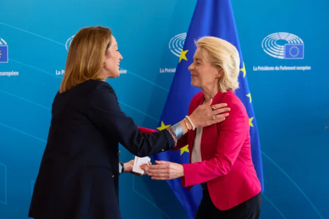 Ursula von der Leyen al Parlamento europeo