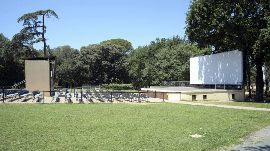 Arena estiva della Casa del Cinema a Roma
