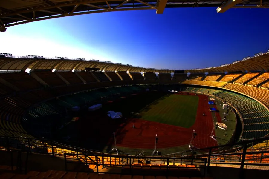 Interno dello Stadio San Nicola di Bari candidato per Euro 2032