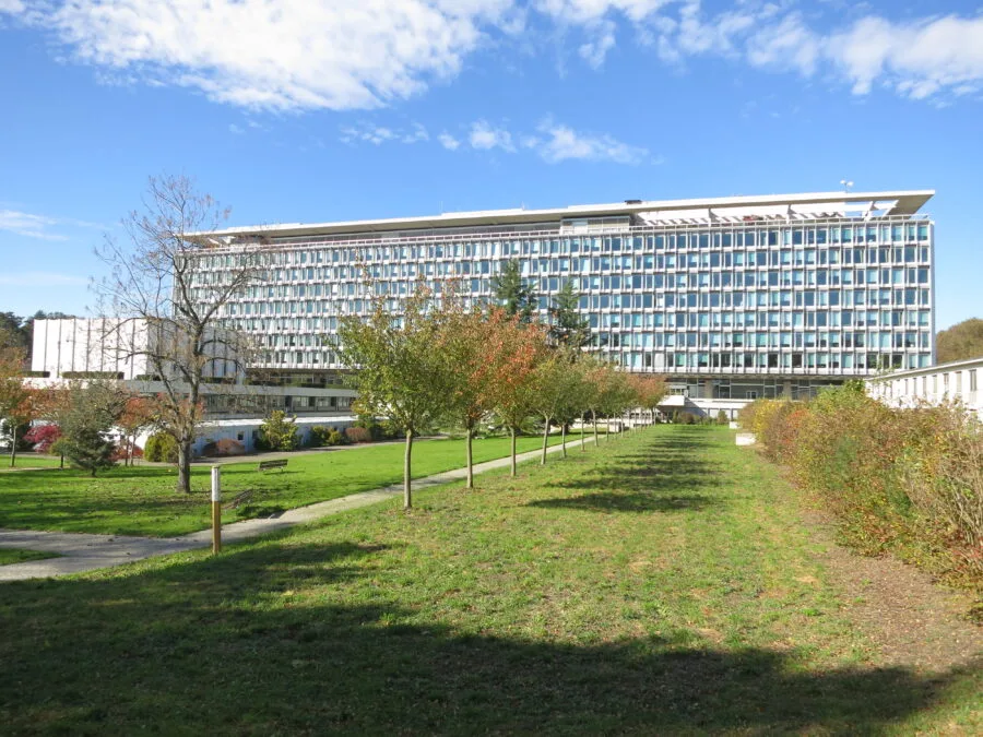 Sede dell'Organizzazione mondiale della sanita a Ginevra