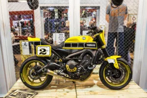 Yamaha XSR900 Faster Wasp, foto di archivio