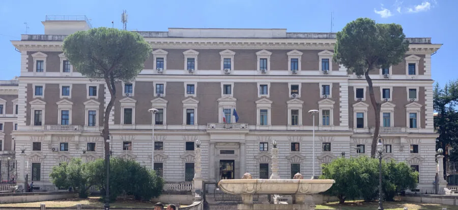 Palazzo del Viminale a Roma