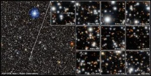 2026 ED138, mosaico delle osservazioni Rubin