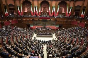 Aula della Camera dei deputati a Montecitorio